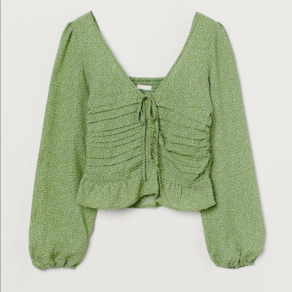 H&M draped top - Picture 1 of 4